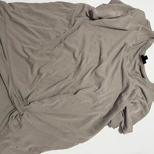 Beige Knotted T-Shirt torrid 2